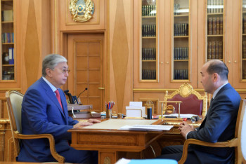 Фотография к новости: Генпрокурор доложил Президенту о снижении уровня преступности в РК