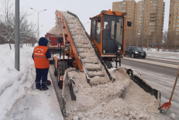Фотография к новости: За плохую уборку снега столичные КСК оштрафованы на миллион тенге