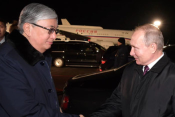 Фотография к новости: Токаев пригласил Путина посетить Казахстан в 2020 году