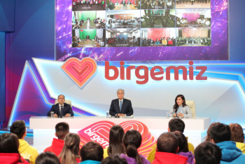 Фотография к новости: Волонтерство стало выражением высшей степени патриотизма - Токаев