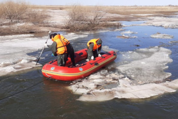 Фотография к новости: К наихудшему сценарию готовятся спасатели из-за паводка в СКО