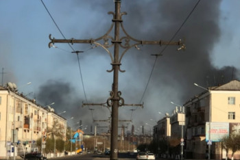 Фотография к новости: Задымление произошло на ТЭЦ в Темиртау