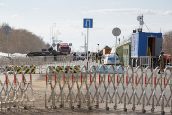 Фотография к новости: Как работают блокпосты при въезде в Нур-Султан