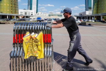 Фотография к новости: Как открыли для прогулок бульвар Нуржол в Нур-Султане