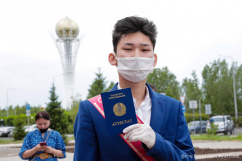 Фотография к новости: Последний звонок в Нур-Султане: выпускники получили аттестаты. Фоторепортаж