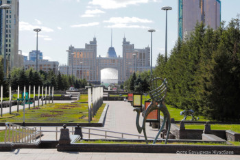 Фотография к новости: Выходной с ограничениями – фоторепортаж с улиц Нур-Султана