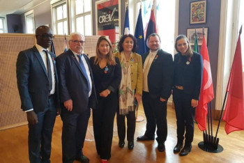 Фотография к новости: Я занимаюсь политикой с 19 лет – избранная заммэра во Франции казашка