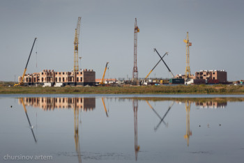 Фотография к новости: Астанчане провели экосубботник на озере Малый Талдыколь