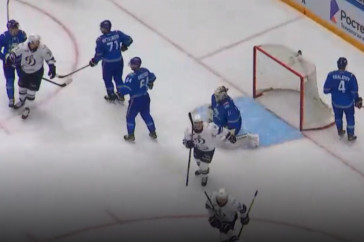 Фотография к новости: "Барыс" проиграл московскому "Динамо" в матче КХЛ