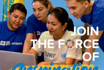 Фотография к новости: Как стать добровольцем ООН в Казахстане – новый подкаст на BaigeNews.kz