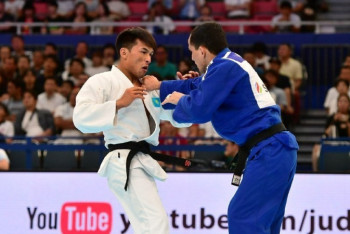 Фотография к новости: "Постараюсь показать максимальные результаты в олимпийском сезоне" – дзюдоист Кыргызбаев