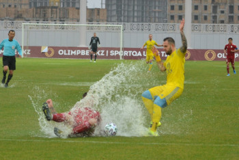 Фотография к новости: "Водное поло" вместо футбола на арене за 39 миллионов евро в Туркестане: застройщики ответили на критику