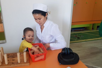 Фотография к новости: "Я сам шагаю" - фонд в Кокшетау занимается реабилитацией особенных детей