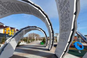 Фотография к новости: Аллея "Променад" появилась в Бурабае