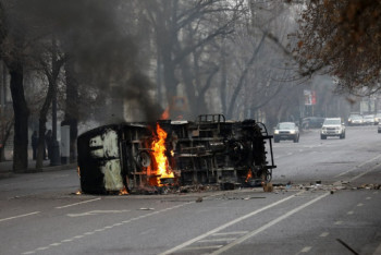 Фотография к новости: Как выглядят сожженный Алматы, перевернутый Шымкент и нетронутый Нур-Султан — фоторепортаж
