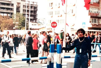 Фотография к новости: Экзамен успешно сдан — первый казахстанский миротворец об январских событиях в РК