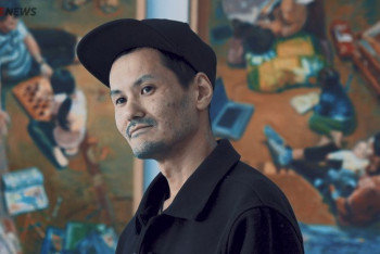 Фотография к новости: Картина на миллион: казахстанский художник Саулет Жанибек о своём творчестве