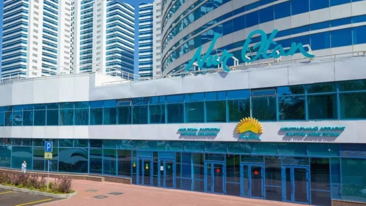  пресс служба Nur Otan