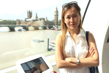 Фотография к новости: Казахстанка окончила Королевский колледж Лондона и выбрала карьеру учителя в сельской школе