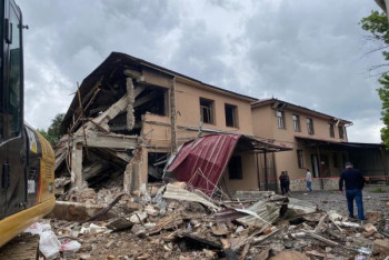 Фотография к новости: "Приехали на место ЧП – чувства ужасные" – шымкентцы рассказали о последствиях взрыва