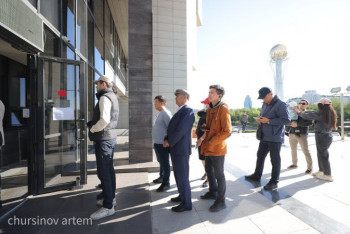 Фотография к новости: Как проходит голосование на левобережье Нур-Султана