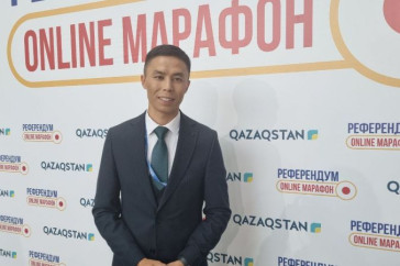 Фотография к новости: ﻿"В сфере спорта произойдут позитивные изменения" — бронзовый призёр Олимпиады Сакен Бибосынов о референдуме