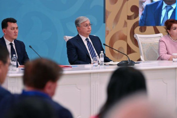 Фотография к новости: "Казахстан значительно продвинулся по основным показателям борьбы с коррупцией" — Токаев