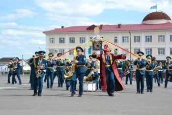Фотография к новости: Фестиваль военных оркестров "Әскери керней" прошёл в Нур-Султане