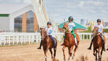 Фотография к новости: Соревнования по байге прошли в Нур-Султане