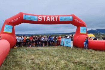 Фотография к новости: Трейл-забег прошел в нацпарке Бурабай