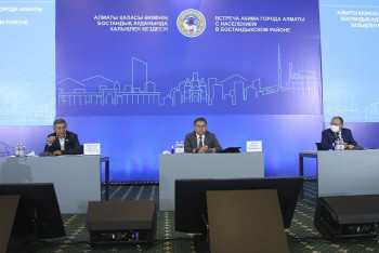 Фотография к новости: Массовая и точечная застройка Алматы остаётся основной проблемой - Досаев