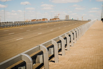 Фотография к новости: Новый мост открылся в столице