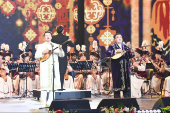 Фотография к новости: В столице прошел праздничный концерт "Ата Заңым – айбарым"