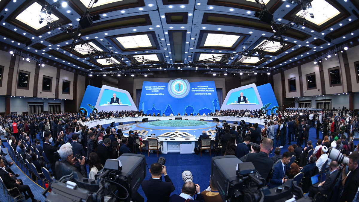  пресс-служба организаторов VII Съезда лидеров мировых и традиционных религий