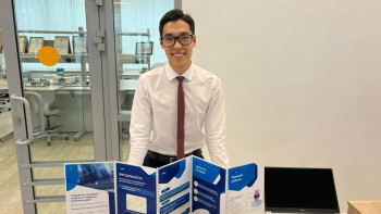 Фотография к новости: Вибрацию железных дорог в электроэнергию умеет превращать школьник из Кокшетау