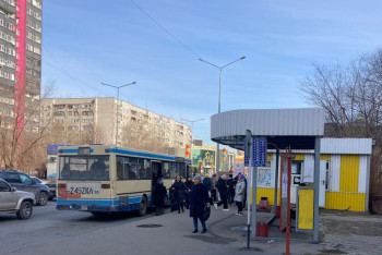 Фотография к новости: Транспортный коллапс в Семее: мёрзнет солярка, увольняются водители