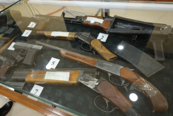 Фотография к новости: Последствия январских событий. Каким оружием громили Алматы участники массовых беспорядков