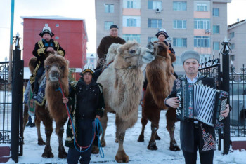 Фотография к новости: Верблюды и Кокпектинские батыры: как начались выборы в регионах