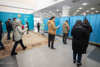 Фотография к новости: ЦИК: общая явка избирателей составила 46,84 процента