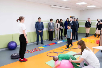 Фотография к новости: В Павлодаре открыли реабилитационный центр для детей с аутизмом