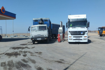 Фотография к новости: Дальнобойщики устроили "тихую забастовку" из-за дефицита дизтоплива