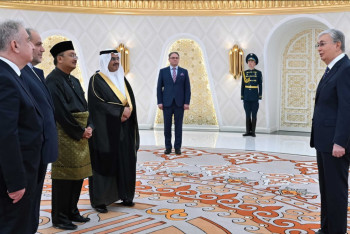 Фотография к новости: Токаев принял верительные грамоты у послов ряда государств