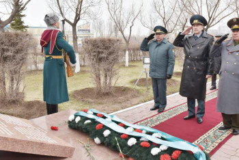 Фотография к новости: Национальная гвардия почтила память воинов "Казбата"