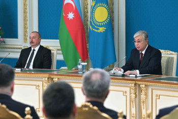 Фотография к новости: К 100-летию Гейдара Алиева в Казахстане проведут ряд мероприятий