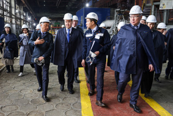 Фотография к новости: Ремонт ТЭЦ, местные кадры и Генплан: Смаилов приехал с проверкой в Улытаускую область