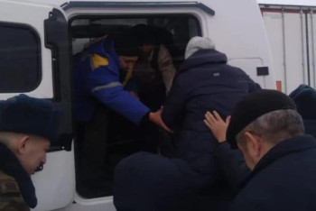 Фотография к новости: За сутки на дорогах Актюбинской области спасено 23 человека