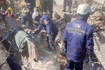 Фотография к новости: Уголовное дело возбудили по факту ЧП в Жанаозене