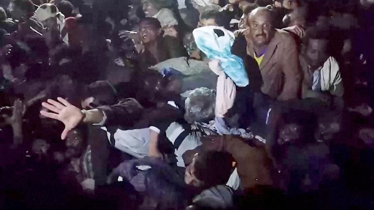  Al Masirah TV / Reuters