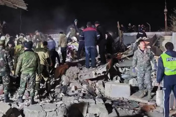 Фотография к новости: Потерявшие жилье в результате взрыва дома в Жанаозене, обеспечены квартирами - "КазМунайГаз"