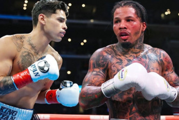 Фотография к новости: Мощным нокаутом завершился бой двух непобеждённых боксёров в Лас-Вегасе